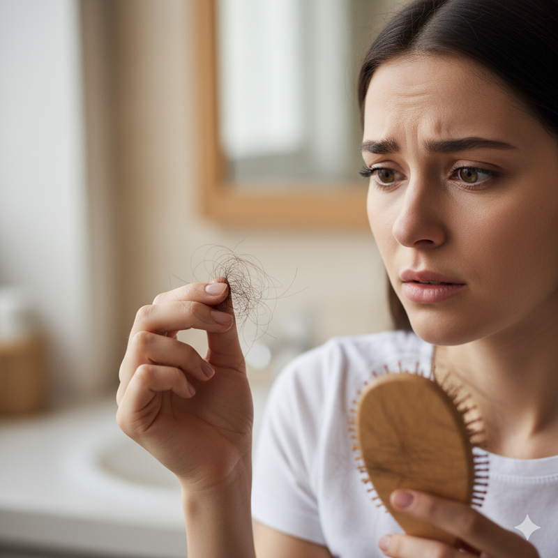 Une femme sur deux perd ses cheveux. Et si la nature détenait le secret pour stopper la chute de cheveux ?
