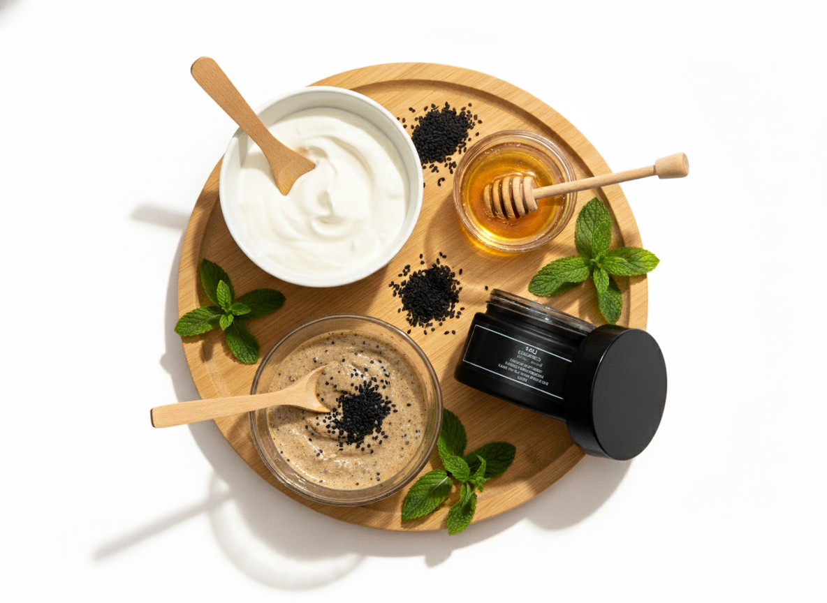 Masque pour Visage à base de Nigelle